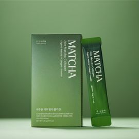 [JEJUON] Jeju Organic Matcha Low Molecular Fish Collagen Jelly Stick Anti Aging Inner Beauty Skin Care - Made in Korea
